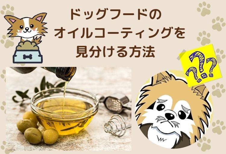 ロイヤルカナンはオイルコーティングされている？ドッグフードのオイルコーティングの見分け方を解説します